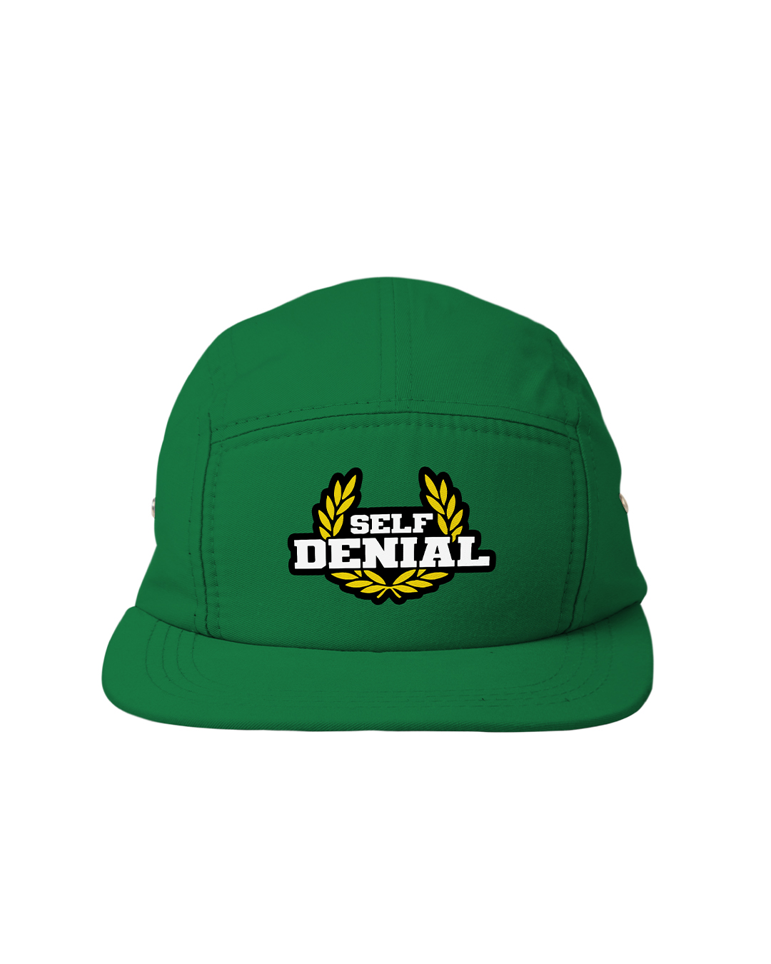 Casquette self denial vert